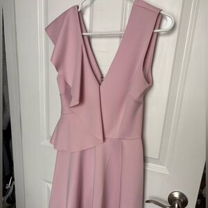 Ted Baker Light Pink Ruffle Dress